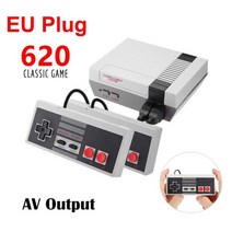 레트로 핸드 핸드 게임 콘솔 500/620/621 내장 NES 미국 8 비트 클래식 플레이어 오락실용 미니 TV, 04 EU 2 Keys