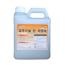 향기있는 알루미늄 핀 세정제 에어컨 콘덴서 에바 히터 핀 클리너 10L, 4L