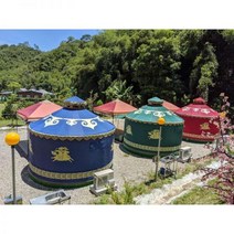 몽골게르 몽골텐트 게르 몽골 감성 캠핑 대형 102447, 직경 7m의 새로운 업그레이드된 변색되지 않는 캔버스