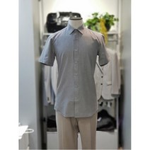 [워모] [W몰 ] &토마스 S/S 그레이 반팔셔츠JDLJIJ57