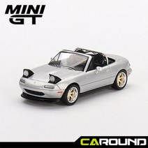 미니지티(407) 1:64 마쯔다 미아타 MX-5 (NA) 튠버전 - 실버 스톤 메탈릭