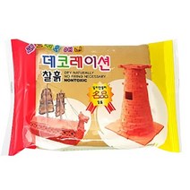 피노키오 데코레이션 찰흙 지점토 낱개 주황색, 7개