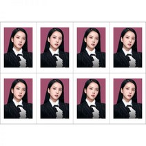 블랙핑크 지수 제니 로제 리사 증명사진 아이디 카드, 김지수(지소)