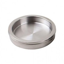 스텐재떨이 소 100mm 가정용 실내용 원형, 소100