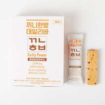 끼니한방 고단백 화이트브라우니 단백질 데일리바, 10개