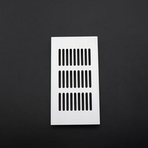 환기 환풍기 자재 부품 배기 통풍구 공기 방수 부속 알루미늄 합금 캐비닛 에어 벤트 블랙 장식 커버 구멍 플러그 그릴 옷장 컵보드 하드웨어 액세서리, 은_150mm | 300mm