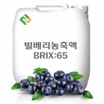 빌베리농축액 20kg, 단품, 상세페이지 참조