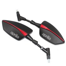 범용 오토바이 미러 CNC 사이드 Aprilia SHIVER / GT 750 900, 04 Aprilia-Red