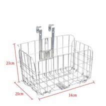 자전거 트레일러 수레 짐칸 새로운 산악 자전거 접는 교수형 바구니 자전거 바구니 바구니, 2