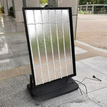 광고 디스플레이 수직 업소용 모니터 스크린 대형 실외용 세로형, 야외 보드, 하이라이트 야광 포스터 스탠드