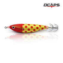 캡스 캡스 수평에기 레드땡땡이 쭈꾸미채비 문어낚시채비 갑오징어에기 한치낚시, free, 05.핑크