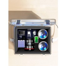 카메라 방습 상자 건조 상자 전자 스토리지 SLR 렌즈 특수 프로 흡습 카드 제습 캐비닛 상자 항습제 보존 차 보관 가방 봉인 사진 장비 마이크 달팽이관, I.수분흡수상자를보내는중간[방습상자+안티노크라