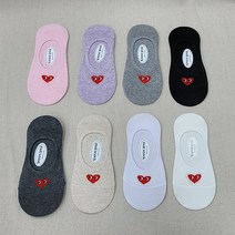 남자 여자 하트 덧신 페이크삭스 덧버선 덧신양말
