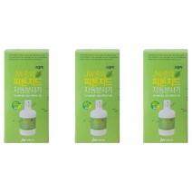 JW 중외 자동분사기 편백 피톤치드 리필액 230ml 3개