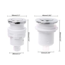 새로운 도착 on off 푸시 공기 스위치 버튼 28mm32mm 욕조 스파 폐기물 쓰레기 처리 월풀 공압 스위치, 32mm