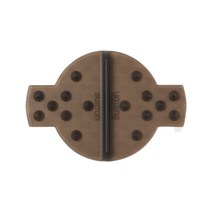 2223 버튼 라지 스노우 보드 스크래퍼 패드 BURTON Large Scraper Pad Translucent Black