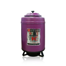 연탄보일러 물집 철 1구3탄 원형 좌측 화덕없음