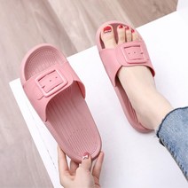 귀여운 버클 파스텔컬러 여학생 슬리퍼 교사실내화