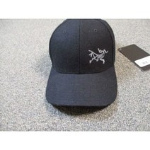 아크테릭스 모자 야구 성인 S M 블랙 히터 울 혼합 야외