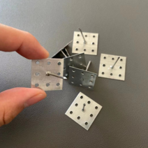 (1000개) 지지핀 단열재 고정 그라스울 알루미늄 보온 못 내부 외부 벽 절연 보드, 08. 12센티미터의 알루미늄 약 1000개