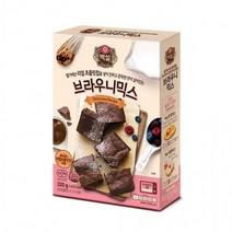 진하고 쫀득한 맛이 살아있는 브라우니믹스 320g, 상세페이지 참조