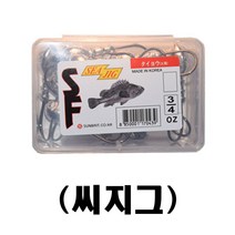 썬베이트 지그헤드 벌크 (씨지그) 대용량 바늘, 1/8oz
