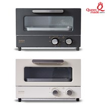 오븐 미니오븐 오븐레인지 전기오븐 쿠킹 베이킹 선물, 다크그레이_QOV-1200G