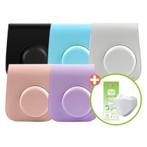 인스탁스 미니11 전용가방+KF80 마스크 1장, 1개, 블러쉬핑크