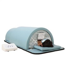 원적외선 온열돔 바이오돔 멀티돔 돔사우나 원적외선 캡슐 에너지 훈증 뷰티 미용, 단일사이즈, 블루 180*80*45cm