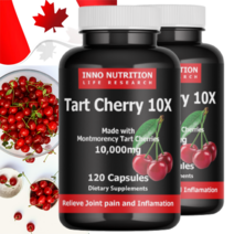프리미엄 몽모랑시 타트체리 추출물 고농축 10000mg 효능 120정 캐나다 정품, 2병, 120캡슐
