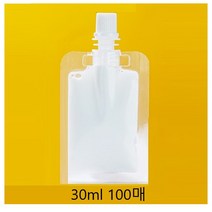스파우트 주스 음료 레토르트 파우치 30ml 100매