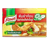 유니레버 크노르 큐브 6개입 3종 쌀국수육수 치킨스톡, 톰얌큐브144g(24gX6개입)