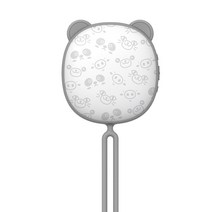 디셈 LED 램프 충전식 손난로 보조배터리, DW-C19, 화이트