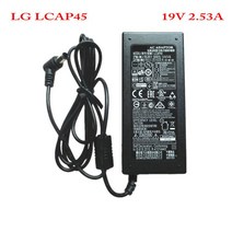 AC DC 어댑터 19V 2.53A AC DC 어댑터 충전기 LG LCD 전원 공급 장치 LCAP35 45 DA-48F19 32MB25VQ, 03 UK Cable