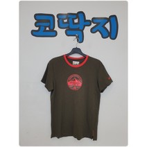 남04365 라푸마정품 라운드 크루넥 반팔 티셔츠 아웃도어 중고구제 코딱지구제