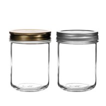 담은 원형492 스크류 유리병 수제쨈병 레몬청병 24개, 스크류 마개 실버