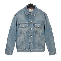 [아크네 스튜디오] 여성 디스트레스드 자켓 A90341 228 LIGHT BLUE [ANC