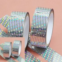 다꾸테이프 15mm 꾸미기테이프 레이저 실버 테이프 도트 반짝이테이프 홀로그램테이프, 상세페이지 참조