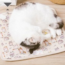 애완동물전기매트 온열 겨울나기 방수 체온유지 애견 전기장판 고양이용 전기요 항온, 01 사각 30x35cm 3단 스위치