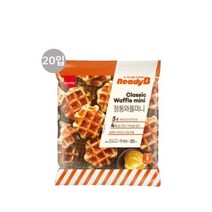 삼립 레디비 냉동 정통와플 미니 600g 20입 2봉, 정통와플 미니 냉동 600g 20입 2봉