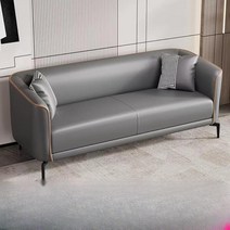 3.5인용쇼파 3인용 다이닝 좁은거실 패브릭 소파, 148cm [베개 3개], 사파이어블루 캣 스크래치 고탄성스펀지