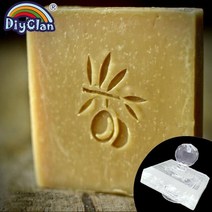 올리브 패턴 수제 비누 스탬프 투명 Diy 천연 플렉시 유리 손잡이와 장 만들기 아크릴 사용자 정의 공장 선, 04 Stamp with handle