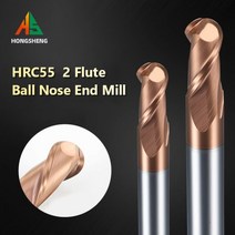 밀링 커터 부품 머신 플루트 볼 코 엔드 밀 r r 카바이드 코팅 반경 라우터 비트 cnc 라우터 비트 금속 도구, r1.5x6xd4x50l