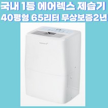 대용량 공기 청정 제습기 40평형 55평형 강력 제습 괴물 제습기 업소용, 40평형65리터