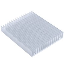 알루미늄 라디에이터 방열판 열 Difuse 싱크 핀 120x100x18mm 냉각, 하나, 보여진 바와 같이