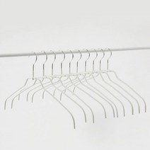한샘 라인 논슬립 옷걸이 셔츠용 41cm 10P 크림화이트