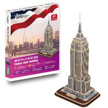 엠파이어 스테이트 빌딩만들기 수업3D입체퍼즐, 단품, 단품