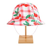 베베드피노 여아 체리 베이비 버킷햇 아이 모자 벙거지 아동 유아 썬캡 썬햇 챙모자 어린이집 등원 모자_BP31AH912