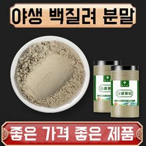 야생 백질려 분말 가루 자연산 특급 한방재료 건강분말, 1봉, 500g