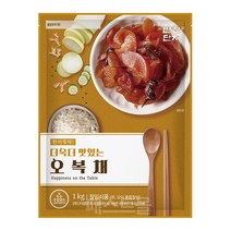 반찬단지 오복채, 1kg, 1개